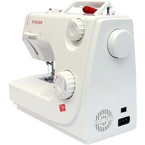 Singer 8280 Zig Zag Sewing Machine,8 Built In Stitches, 24 Stitch Function, Auto Needle Threader(White),70W Powerful Motor
