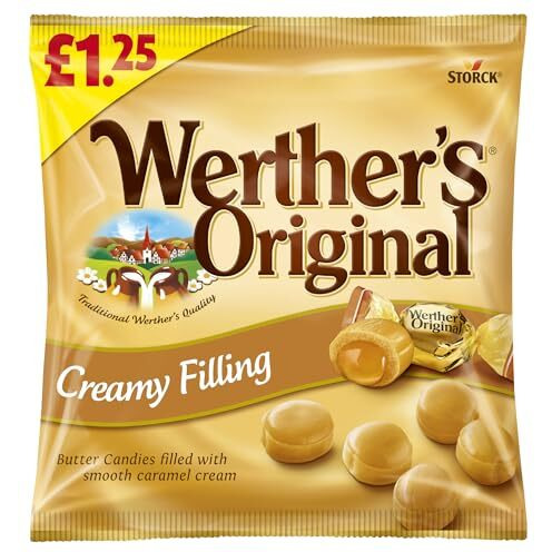 Storck Werther's Original Caramel Creamy Filling Candies (110G)