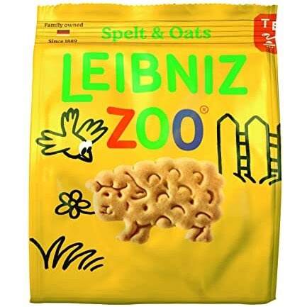 Leibniz Bahlsen Leibniz Zoo Country Biscuits With Spelt And Oats, 100 G