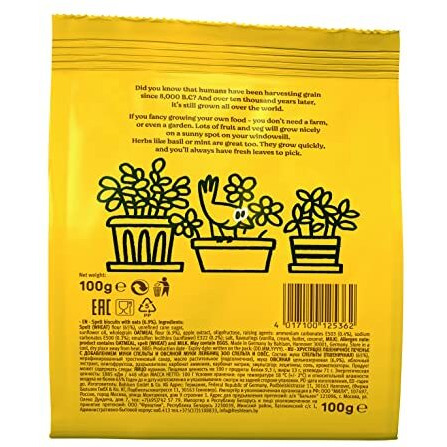 Leibniz Bahlsen Leibniz Zoo Country Biscuits With Spelt And Oats, 100 G