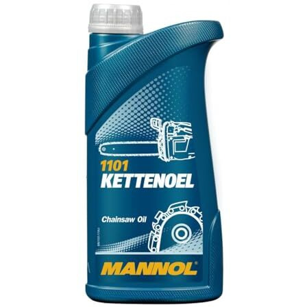 Mannol 1101 Chainsaw Oil Kettenoel Saw Cutting Chains 1 Litre Imported From Germany
