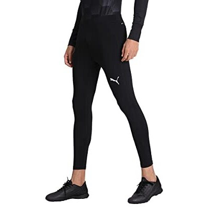 Puma Men's Skinny Mid Rise Leggings (65592503_Black, Large