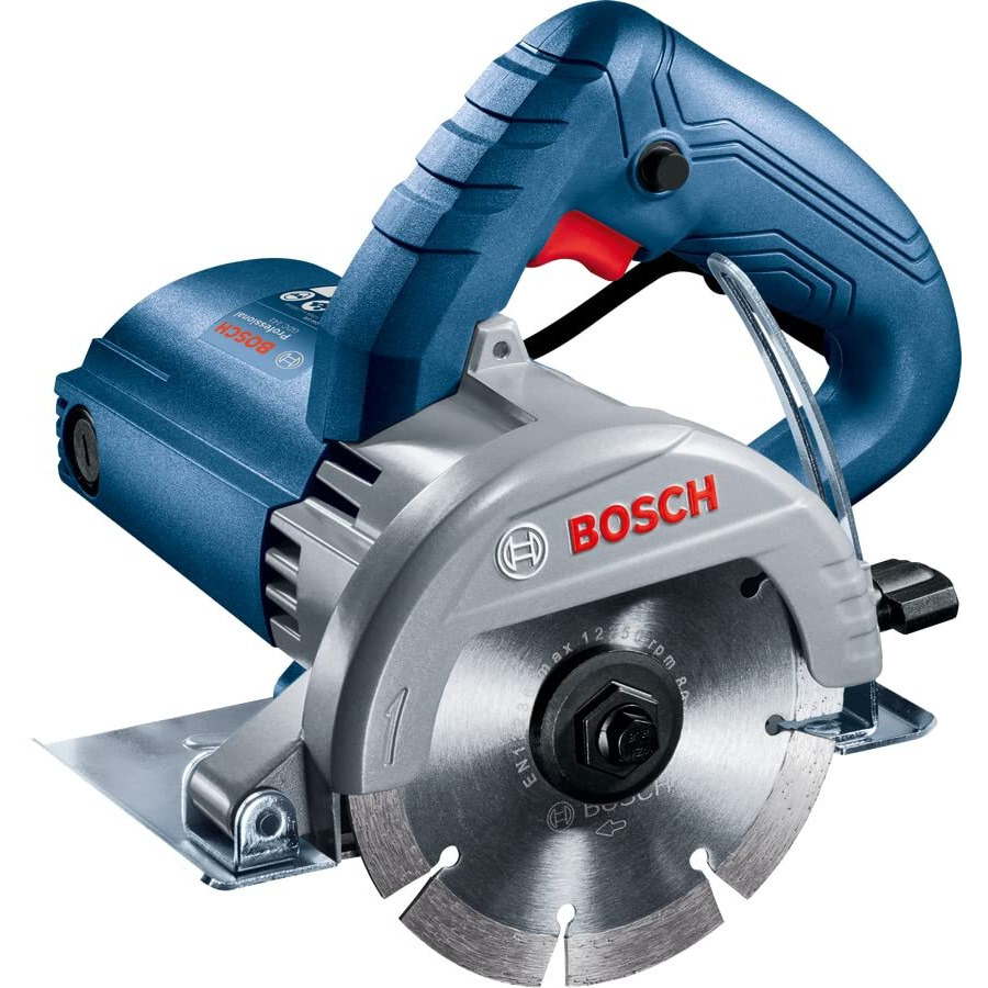 Bosch Gdc 141 Professional Diamond Tile/Stone/Marble Cutter, 1450W, 125 Mm, 12000 Rpm, 3 Kg + Hex Key, Hexagon Socket Wrench