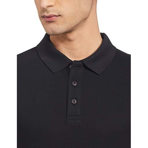 Adidas Men Cotton Ess Base Regular Fit Polo,Sports Polo Shirts,Black , Large