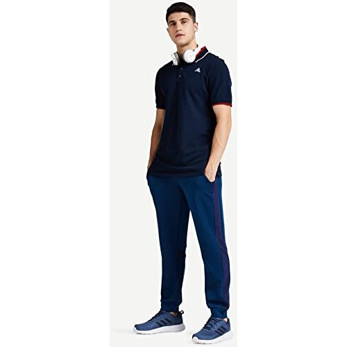 Adidas Men Cotton Ess Core Polo,Training Polo Shirts,Conavy , Large