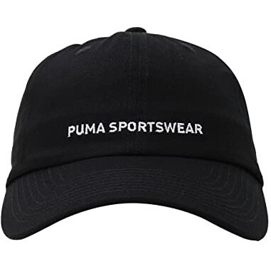 Puma Unisex's Baseball Cap (2403601_Black_Free Size)