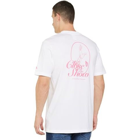Adidas Men's Fitted T-Shirt (Ic0226_White L)