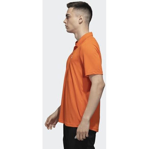 Adidas Men's Geometric Regular Fit Polo Shirt (Hz8987_Seimor/White S)