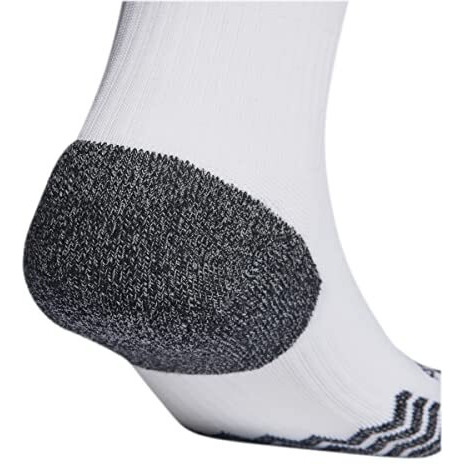 Adidas Cotton Unisex Polyester Adi 23 Sock Modern Football Socks White/Black (Medium)