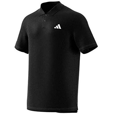Adidas Men's Fitted Polo Shirt (Hy4028_Black M)