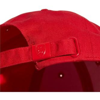 Adidas Cotton Unisex's Cap (Iz4387_Better Scarlet, Red,Adjustable