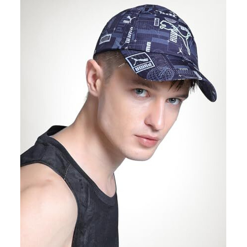 Puma Unisex's Cap (26755_Navy-Aop