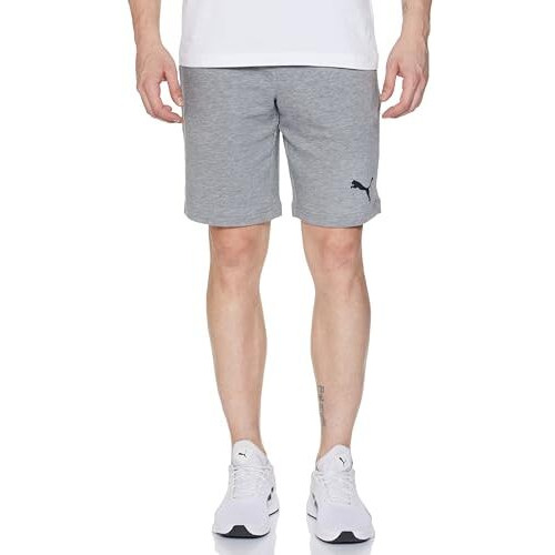 Puma Men's Hybrid Shorts (691433_Medium Gray Heather-Cat