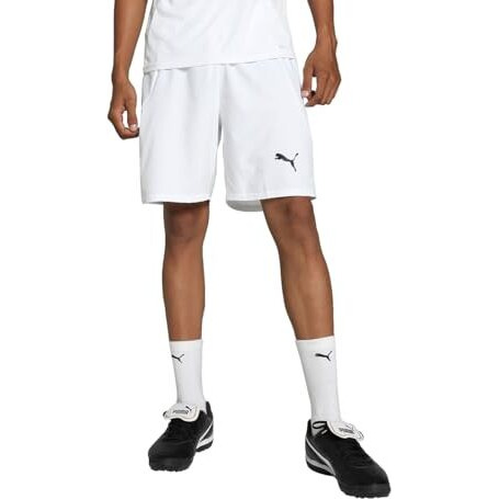 Puma Men's Bermuda Shorts (705743_White-Black-Feather Gray