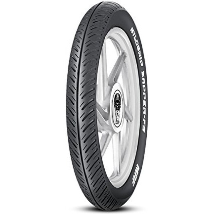 Mrf Zapper Fs 90/90-17 49P Tubeless Bike Tyre, Front