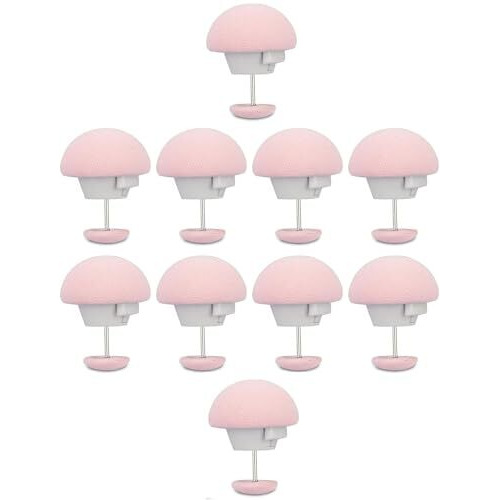 Kichker Pink Duvet Clips Set Duvet Pins, Duvet Cover Clips Duvet Insert Holder For Quilt, Cushions, Curtains, 10 Pcs (Pink)