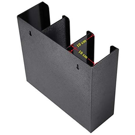Plantex Metal Cup Holder/Cup Organizer For Kitchen/Cup Holder For Kitchen/3 Column- (Black)