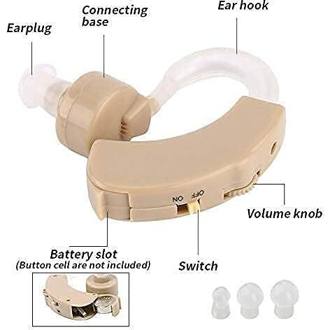 Luvina Ear Machine Ear Hearing Aid Machine/Earing Machine/Heaing Aid/Ear Machine For Old Age/Kaan Ki Machine/Sound Ampifier Machine (Lu02)