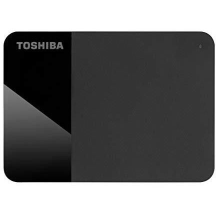 Toshiba Canvio Ready 1Tb Portable External Hdd - Usb3.0 For Pc Laptop Windows And Mac, 3 Years Warranty, External Hard Drive - Black