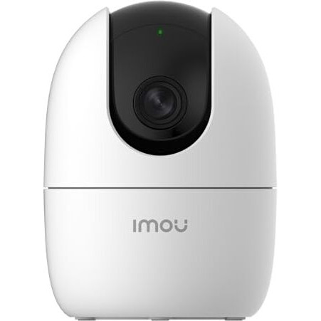 Imou 360 1080P Full Hd Cctv Security Camera, Human Detection, Motion Tracking, 2-Way Audio, Night Vision, Dome Camera With Wifi & Ethernet Connection, Alexa Enabled, Up To 256Gb Sd Card Support