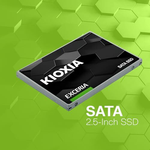 Kioxia Former Toshiba Memory Exceria Sata Ssd 480Gb - 2.5 Inches, 555Mb/S Read & 540Mb/S Write, Aluminum Shell,Equipped With Bics Flash Tlc Japanese Brand