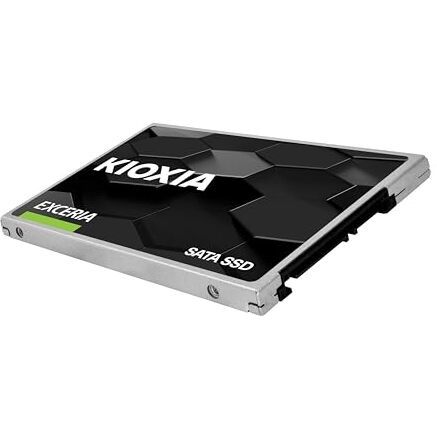 Kioxia Former Toshiba Memory Exceria Sata Ssd 480Gb - 2.5 Inches, 555Mb/S Read & 540Mb/S Write, Aluminum Shell,Equipped With Bics Flash Tlc Japanese Brand