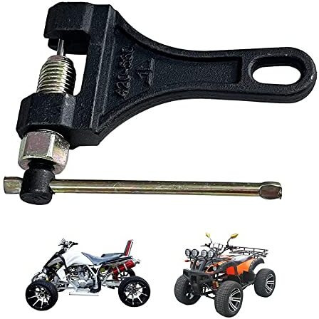 Aasons Motorcycle Chain Breaker Chain Removal Breaker Drive Splitter Cutter Link Repair Tool Universal For Motorcycle Bike Atv Chains (420 To 530)