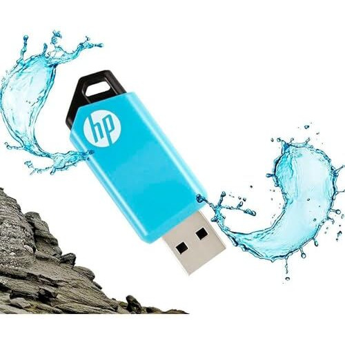 Hp Usb 2.0 Flash Drive 128Gb V150W-Blue