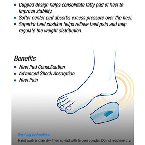 Lp 330 Heelcare Cushion Cups 1 Pair(Size, Large)