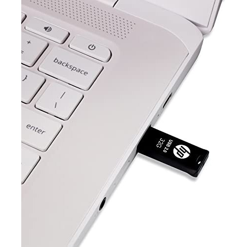 Hp V207W 32Gb Usb 2.0 Pen Drive,Black