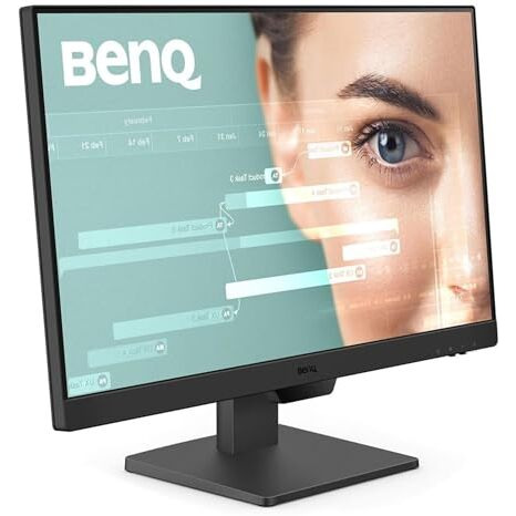 Benq Gw2490 24 Inches 1920X1080P Fhd Ips Monitor| 100Hz|99% Srgb|Eye-Careu|Dual Hdmi|Display Port|Bezel-Less|Eyesafe|Vesa Mediasync|B.I.|Low Blue Light+| Speakers|Vesa Wall Mountable(Black)