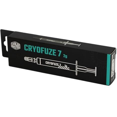 Cooler Master Cryofuze 7 Thermal Paste - For Processor, Gpu, Console, Laptop | 14 W/M-K Thermal Conductivity | Excellent Performance | Easy To Apply | Non Corrosive (Cryofuze)