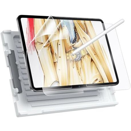Esr 2 Pack Paper-Feel Screen Protector For Ipad Air 13 Inch M3/M2 (7Th/6Th Generation, 2025/2024), Write And Draw Like On Paper, Matte Screen Guard With Easy Application Tray, Thin&Responsive