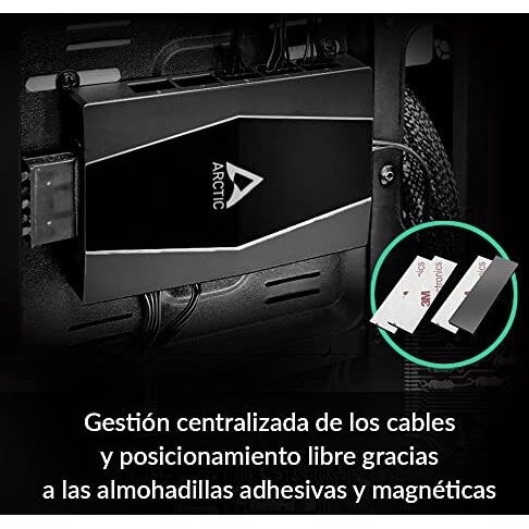 Case Fan Hub - 10 Port Pwm Case Fan Hub With Sata Power Input