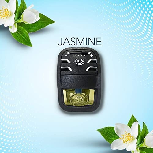 Ambi Pur Car Freshener Jasmine - Starter Kit - 7.5 Ml