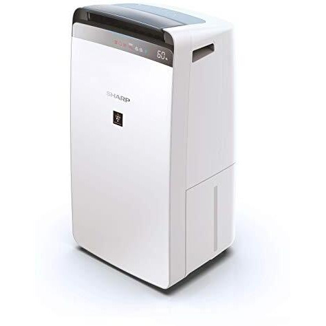 Sharp Dehumidifier With Air Purifier I Plasmacluster Tech Fight Against Mold, Fungus, Vocs I Absorb Moisture I Clothe Dryer I Hepa+Carbon+Pre-Filter I Area Covers 550 Ft I Drain 20L/Day I Dw-J20Fm-W