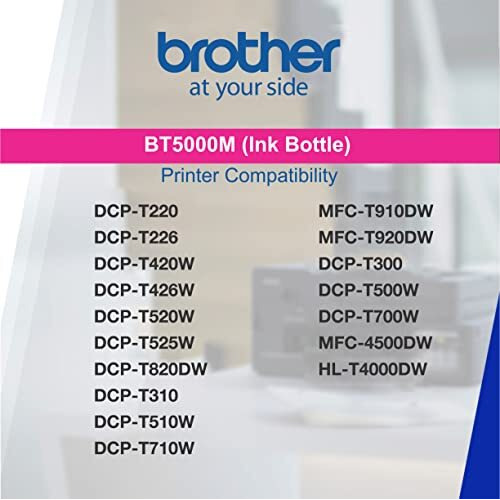 Brother Bt5000M Ink Bottle (Magenta)