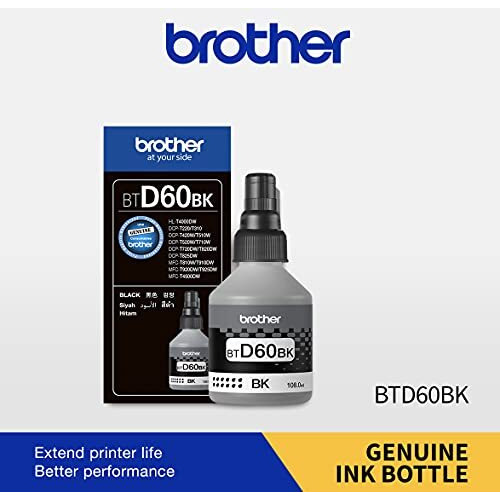 Brother Bt-D60Bk Ink Bottle (Black)