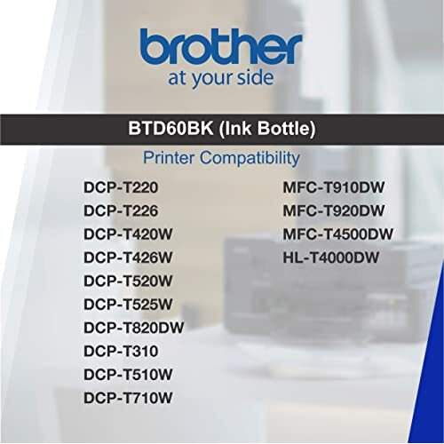 Brother Bt-D60Bk Ink Bottle (Black)