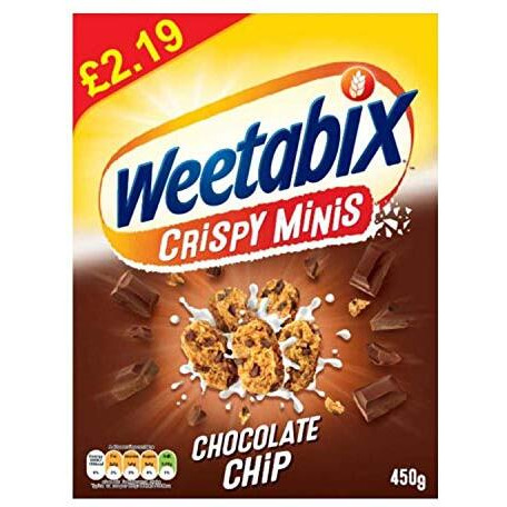 Weetabix Crispy Minis Chocolate Chip - 450G