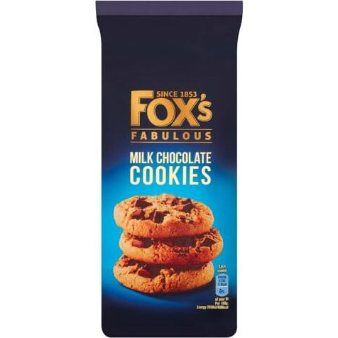 Fox's Milk Chocolate Cookies 180G