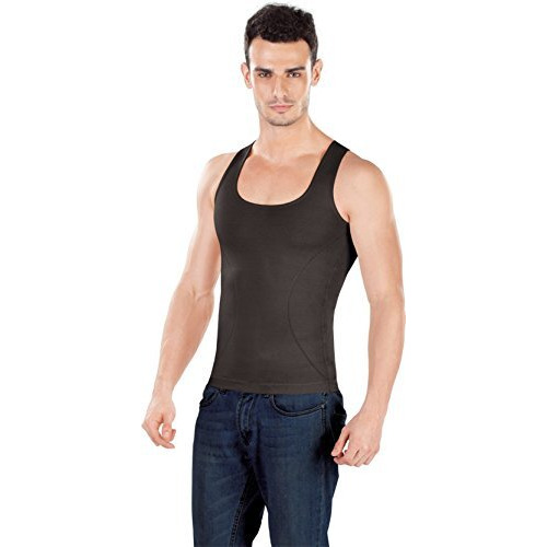 Dermawear Men Zenrik Everyday Mild Compression Shapewear Vest For Abdomen And Chest (X-Large)