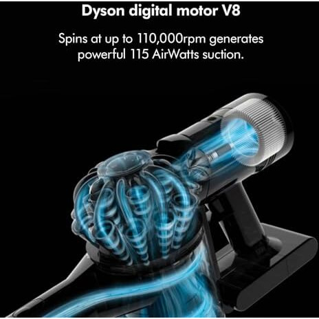 Dyson V8 Absolute Cord-Free Vacuum Cleaner, Grey