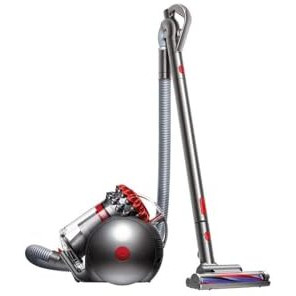 Dyson Big Ball Bagless Vacuum Cleaner | India's Only Vacuum Cleaner With 5 Year Warranty | No Overheating | Whole-Home Deep Cleaning | 1.6L Large Bin And 22Ft Long Cord With Auto Cord Rewinding
