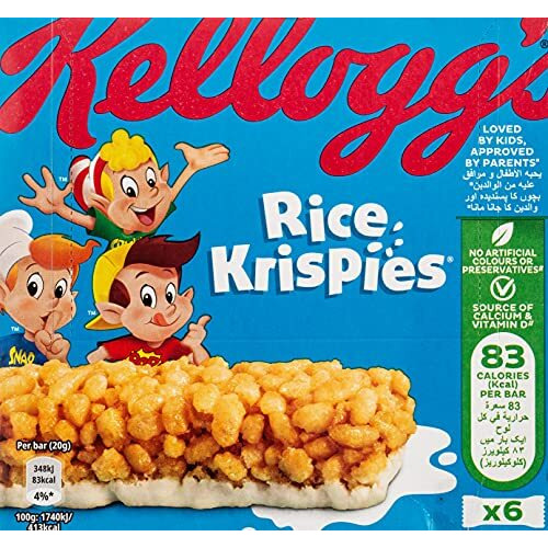 Kellogg's Bar Rice Krispies, 120 Gram