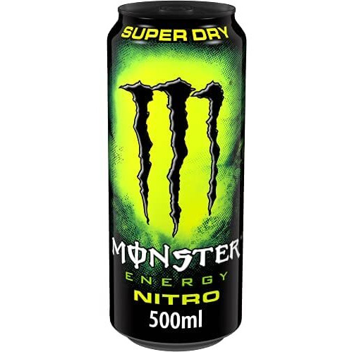 Monster Nitro Super Dry Energy Drink 500Ml (Pack Of 12)