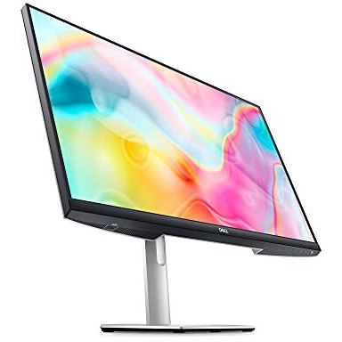 Dell 27"(68.58 Cm) S2722Dc, Qhd Monitor, Built In Dual Speakers & Usb-C Hub, Ips Panel, Refresh Rate75Hz, Responsetime4Ms, Colour Gamut 99% Srgb, Ports 1Xhdmi, 1Xusb-C, 2Xusb 3.2, 1Xaudio Line Out