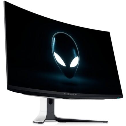 Alienware Aw3225Qf 32" Monitor|240Hz 4K Uhd Qd-Oled |Nvidia G-Sync+Vesa Adaptivesync Display|0.03Ms Gtg| Contrast 1 Million1|1000 Cd/M2|Dp| 2Xhdmi 2.1, 5Xusb 3.2|Height Tilt Swivel| Alienfx Lighting