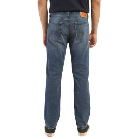 Levi's Men's 511 Slim Fit Mid-Rise Jeans Mid Indigo | Size 30