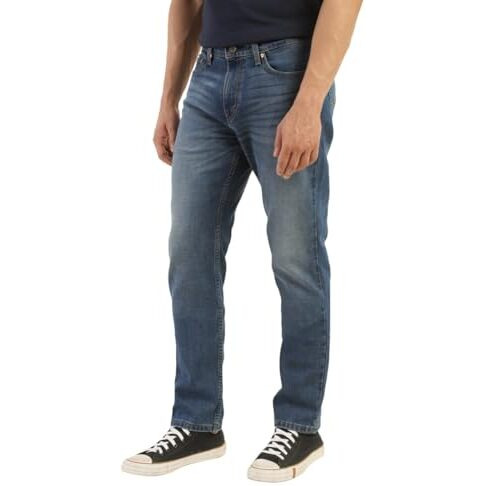 Levi's Men's 511 Slim Fit Mid-Rise Jeans Mid Indigo | Size 30